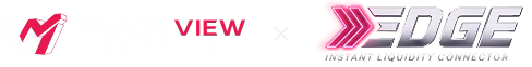 Tradeview Markets and EDGE Instant Liquidity Connector logos